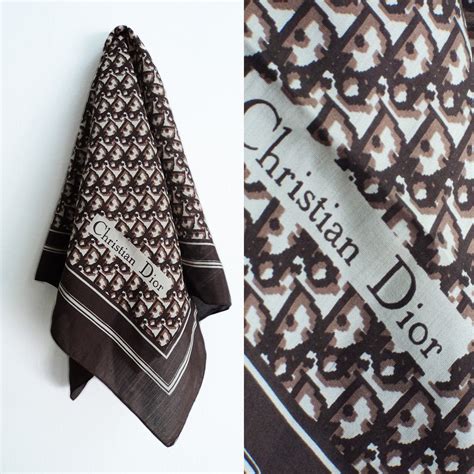 dior men scarf|christian Dior handkerchief.